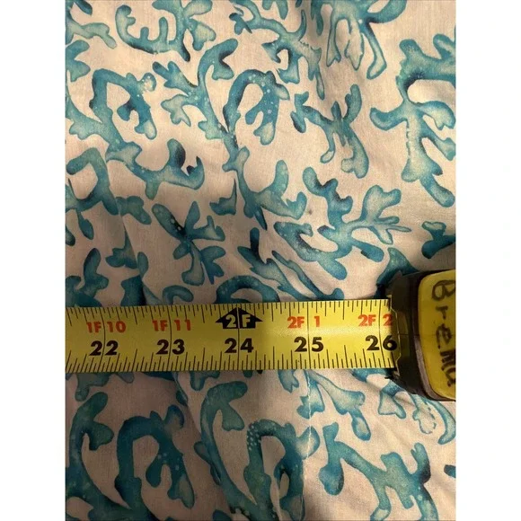 Tommy Bahama Cotton Boho Floral Embroidered Swim Cover-Up Tunic Dress S-M - Picture 8 of 9